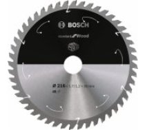 Bosch Circular saw blade Standard for Wood, 216mm, 48Z (bore 30mm, for Aksesuārs