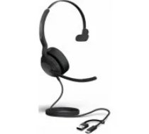 Jabra Evolve2 50 USB-A/ USB-C UC Mono Black austiņas
