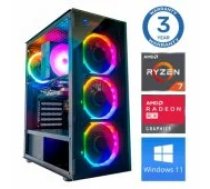 INTOP Ryzen 7 5700X 32GB 500 SSD RX580 8GB W11Home dators