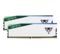 Patriot Viper Elite 5 White 2x48GB DDR5 6000MHZ UDIMM PVER596G60C42KW operatīvā atmiņa