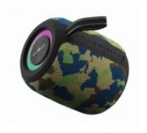 Gembird SPK-BT-LED-05-CM Camo Bezvadu skaļrunis