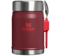 Stanley The Legendary Food Jar + Spork 0,4L Dark Red termoss