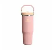 Stanley The IceFlow Flip Straw 2.0 Tumbler 0,89L persiku rozā termoss