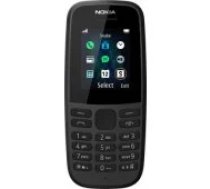 Nokia 105 (2019) Dual Black (ENG) mobilais telefons