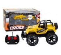LEAN Toys Toy Car Remote Controlled Off-Road Car RC 1:18 Red Rotaļļieta