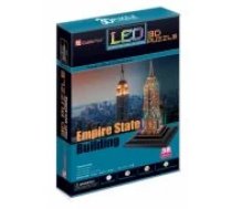 Cubicfun LED 3D puzle Ņujorkas debesskrāpis "Empire State Buil Puzle