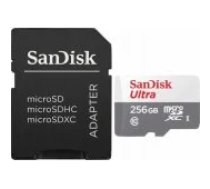 Sandisk Ultra 256GB Micro SDXC Class 10 SDSQUNR-256G-GN6TA atmiņas karte