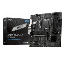 MSI Pro B760M-P DDR4 mātesplate