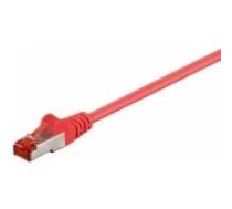 Goobay CAT6 RJ45 S/ FTP 0.25m Red aksesuārs