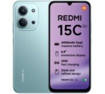 Xiaomi Redmi 15C 5G 4/ 256GB Mint Green mobilais telefons