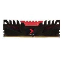 PNY XLR8 Black/ Red 16GB DDR4 3200MHZ DIMM MD16GD4320016AXR-SI operatīvā atmiņa