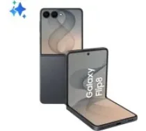 Samsung F776B Galaxy Flip8 256GB Graphite mobilais telefons