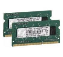 G.skill Standard 2x2GB DDR3 1600MHZ SO-DIMM F3-12800CL9D-4GBSQ operatīvā atmiņa