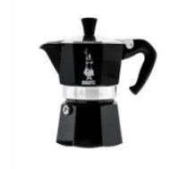 Bialetti Moka Express 3TZ Black Kafijas kanna