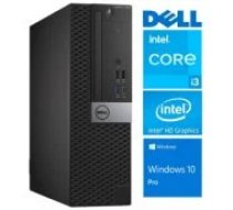 Dell OptiPlex 7050 SFF i3-7100 16GB 256SSD M.2 NVME W10Pro ReNew dators