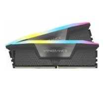 Corsair Vengeance RGB Gray 2x32GB DDR5 5600MHZ DIMM CMH64GX5M2B5600Z40K operatīvā atmiņa