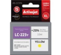 ActiveJet Brother AB-223YN 10ml Yellow kārtridžs