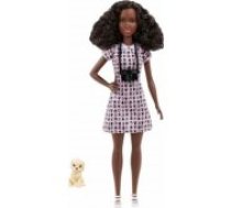 MATTEL Lalka Barbie Mattel Kariera - Fotografka zwierząt domowych (HCN10) Lelle