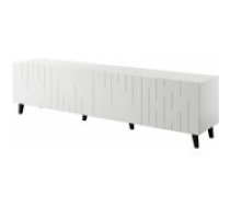 Cama MEBLE BARI 200x42x52 White Matt Mēbeles