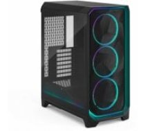 Fractal Design Midi Meshify 3 Ambience Pro RGB Black TG Light datoru korpuss