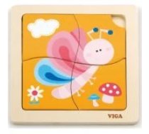 Viga Viga Viga 50136 Puzzle on a pad - butterfly Puzle