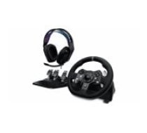 Logitech G920 Driving Force USB for Xbox Series X|S, One and PC + G335 Black spēļu stūre