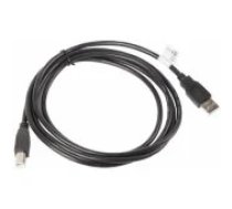 Lanberg Cable USB 2.0 AM-BM 1.8m Black aksesuārs