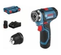 Bosch Bosch cordless drill GSR 12V-35 FC Professional, 12Volt (blue / black, Urbjmašīna