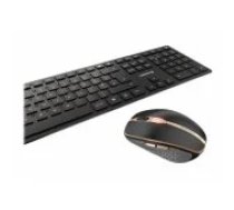 Cherry DW 9100 Slim black/ gold klaviatūra