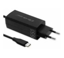 Qoltec 52419 GaN 65W USB-C Black lādētājs