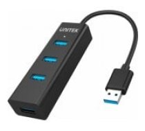 UNITEK Y-3089 Hub USB 3.0 Black Aksesuārs