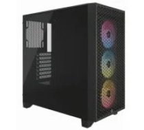 Corsair 3000D RGB Airflow Black datoru korpuss