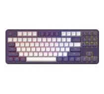 Dark Project ALU87A Violet-White, G3MS Sapphire Switch, US klaviatūra