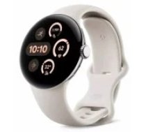 Google Pixel Watch 3 LTE 41mm Silver/ Porcelain viedpulkstenis