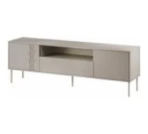Cama MEBLE TRESSE 180x40x54.5 Cashmere Matt Mēbeles