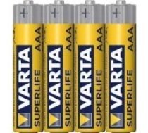 Varta Heavy Duty Superlife AAA / R03 4pcs Baterijas