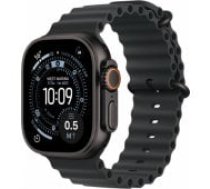 Apple Watch Ultra 3 49mm Black Titanium/ Black Ocean Band viedpulkstenis