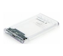 Gembird HDD/SSD enclosure 2.5 SATA USB 3.0 Transparent