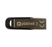 USB atmiņas karte PLATINET PENDRIVE USB 2.0 Mini-Depo 32 GB METAL [43969] PMFMS32