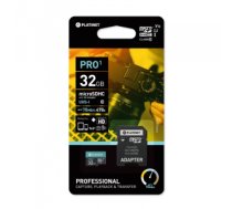 Atmiņas karte PLATINET microSDHC  SECURE DIGITAL + ADAPTER SD 32GB class10 UI 70MB/s [44002] PMMSD32UI