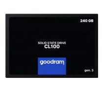 SSD cietais disks SSD GOODRAM CL100 Gen. 3 240GB SATA III 2,5