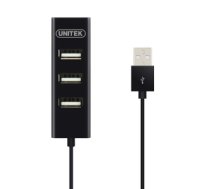 Kabelis UNITEK HUB 4X USB 2.0, Y-2140