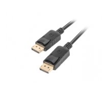 Kabelis Lanberg CA-DPDP-10CC-0018-BK DisplayPort cable 1.8 m Black