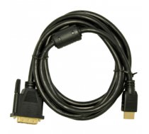 Kabelis Akyga AK-AV-11 video cable adapter 1.8 m HDMI Type A (Standard) DVI-D Black