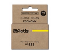 Toneris Actis KH-655YR ink (replacement for HP 655 CZ112AE; Standard; 12 ml; yellow)