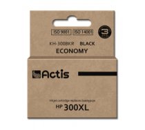 Toneris Actis KH-300BKR Ink Cartridge (replacement for HP 300XL CC641EE; Standard; 15 ml; black)