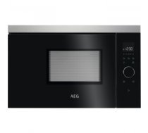 Mikroviļņu krāsns AEG MBB1756SEM Built-in microwave 17 L 800 W Black, Stainless steel