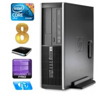 Personālais dators HP 8100 Elite SFF i5-650 8GB 1TB DVD WIN10Pro