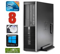 Personālais dators HP 8100 Elite SFF i5-650 8GB 1TB GT1030 2GB DVD WIN10