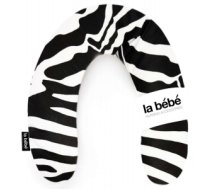 Spilvens La Bebe™ Rich Maternity Pillow Art.8210 Zebra Pakaviņš (pakavs) mazuļa barošana, gulēšanai, pakaviņš grūtniecēm 30x104cm